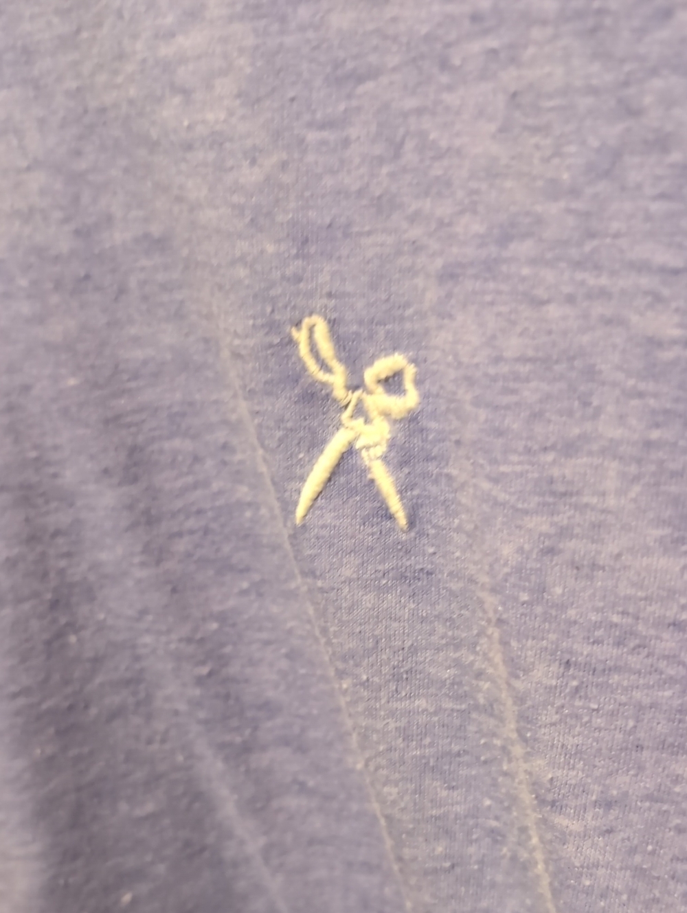 Marc Ecko V-Neck Short Sleeve T-Shirt in Blue - Picture 2 of 4